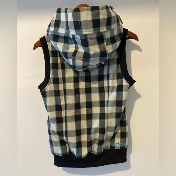 NWOT BURTON Black, White, and Blue Super Fly ski / snowboard vest - Picture 6 of 9
